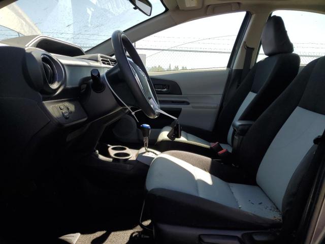 JTDKDTB36D1057003 - 2013 TOYOTA PRIUS C CHARCOAL photo 7