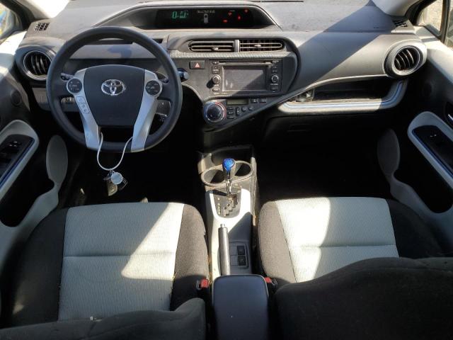 JTDKDTB36D1057003 - 2013 TOYOTA PRIUS C CHARCOAL photo 8