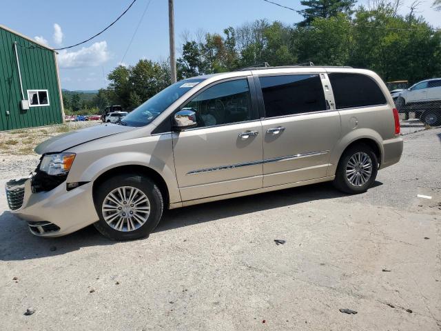 2C4RC1CG1ER139421 - 2014 CHRYSLER TOWN & COU TOURING L BEIGE photo 1
