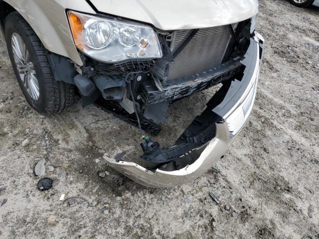 2C4RC1CG1ER139421 - 2014 CHRYSLER TOWN & COU TOURING L BEIGE photo 13