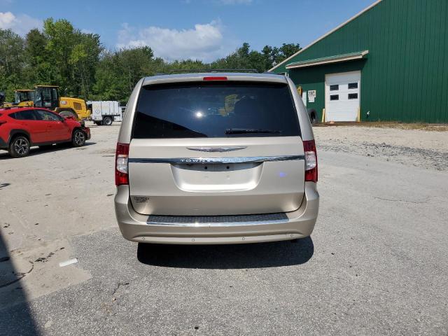 2C4RC1CG1ER139421 - 2014 CHRYSLER TOWN & COU TOURING L BEIGE photo 6
