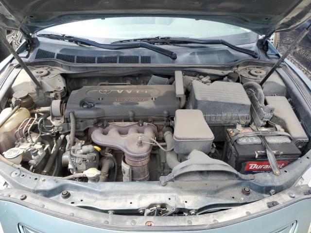 JTNBE46K773112132 - 2007 TOYOTA CAMRY CE GREEN photo 11