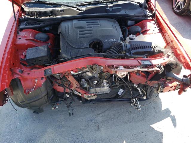 2C3CDZJG4PH510427 - 2023 DODGE CHALLENGER GT RED photo 11