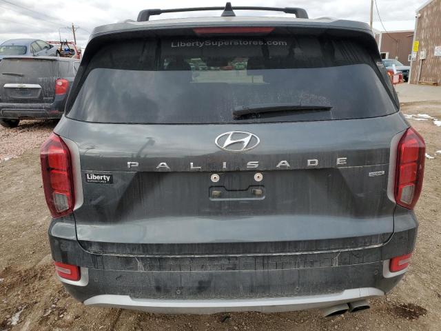 KM8R5DHE2MU263357 - 2021 HYUNDAI PALISADE LIMITED GRAY photo 6