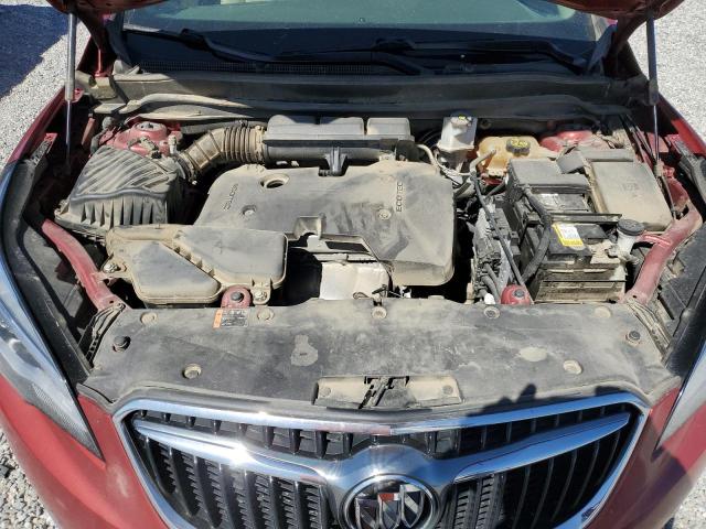 LRBFXCSA5KD108086 - 2019 BUICK ENVISION ESSENCE BURGUNDY photo 12