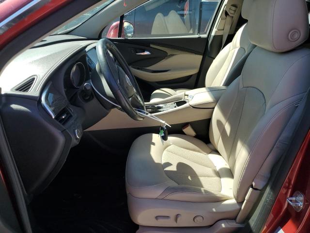 LRBFXCSA5KD108086 - 2019 BUICK ENVISION ESSENCE BURGUNDY photo 7