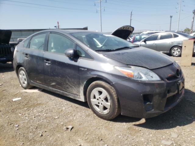 JTDKN3DU8A0101992 - 2010 TOYOTA PRIUS GRAY photo 4