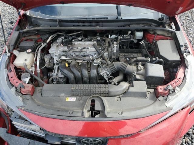 JTDEPRAEXLJ031898 - 2020 TOYOTA COROLLA LE RED photo 11