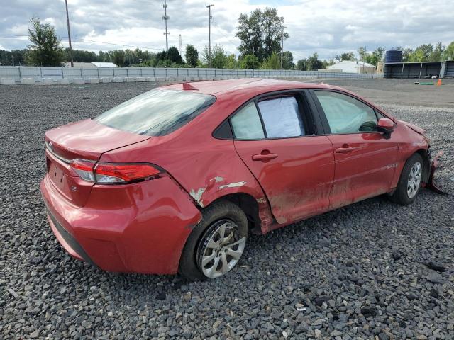 JTDEPRAEXLJ031898 - 2020 TOYOTA COROLLA LE RED photo 3