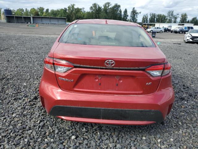 JTDEPRAEXLJ031898 - 2020 TOYOTA COROLLA LE RED photo 6