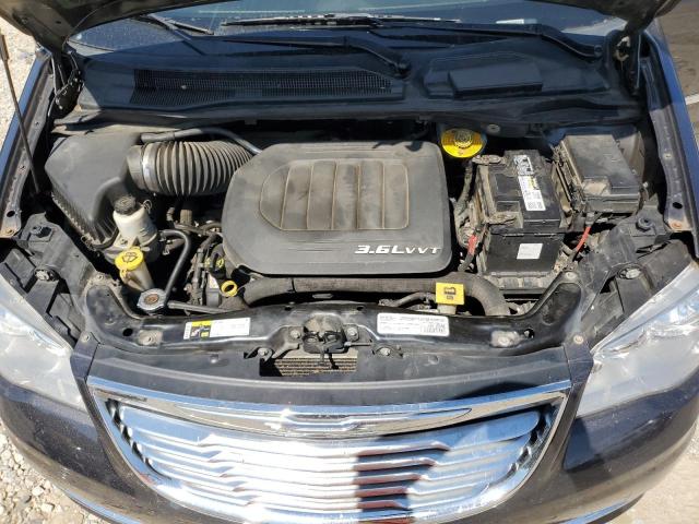 2C4RC1BG2FR715150 - 2015 CHRYSLER TOWN & COU TOURING GRAY photo 12