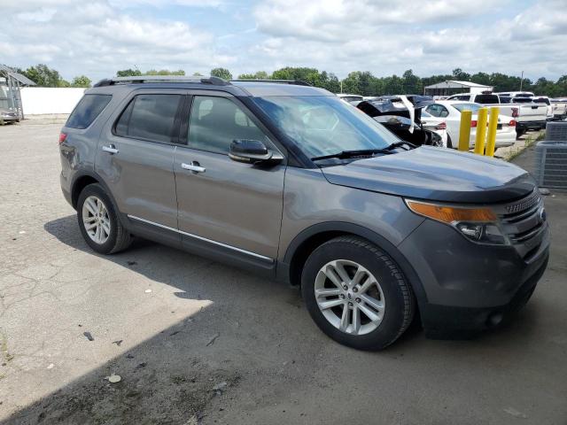 1FMHK7D86CGA43075 - 2012 FORD EXPLORER XLT GRAY photo 4