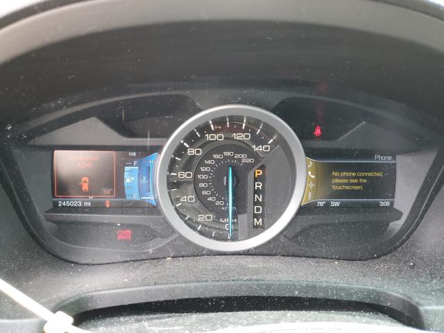 1FMHK7D86CGA43075 - 2012 FORD EXPLORER XLT GRAY photo 9