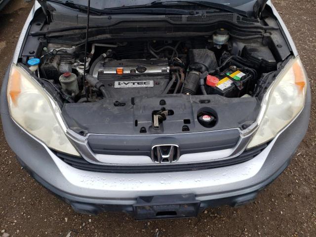 JHLRE48337C077181 - 2007 HONDA CR-V LX SILVER photo 11