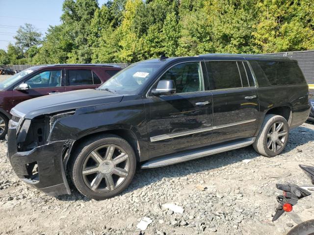1GYS4HKJ2HR119347 - 2017 CADILLAC ESCALADE ESV LUXURY BLACK photo 1