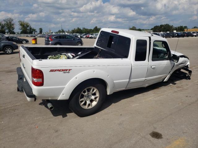 1FTLR4FE0APA44604 - 2010 FORD RANGER SUPER CAB WHITE photo 3