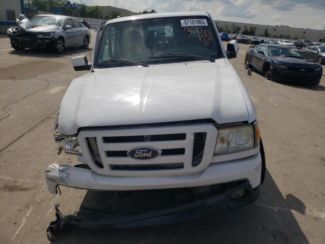 1FTLR4FE0APA44604 - 2010 FORD RANGER SUPER CAB WHITE photo 5