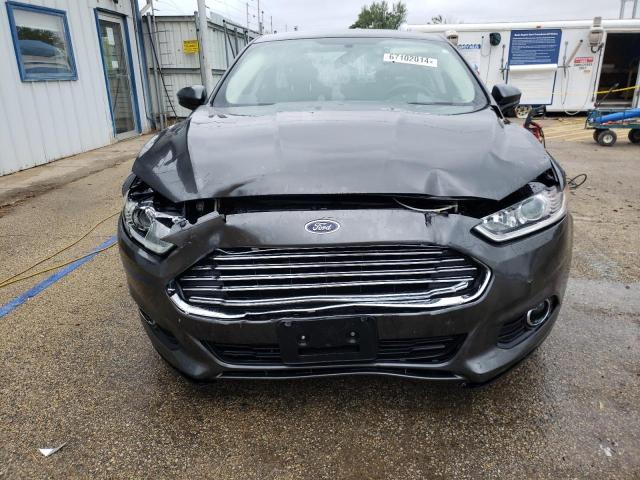 3FA6P0G77GR314060 - 2016 FORD FUSION S GRAY photo 5