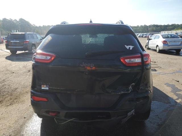 1C4PJMBB0GW262156 - 2016 JEEP CHEROKEE TRAILHAWK BLACK photo 6