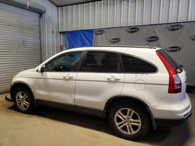 5J6RE3H71BL011547 - 2011 HONDA CR-V EXL WHITE photo 2