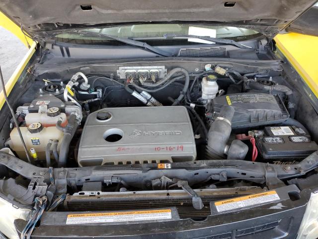 1FMCU4K37BKB73968 - 2011 FORD ESCAPE HYBRID YELLOW photo 11