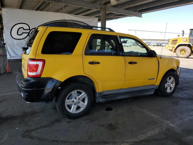 1FMCU4K37BKB73968 - 2011 FORD ESCAPE HYBRID YELLOW photo 3