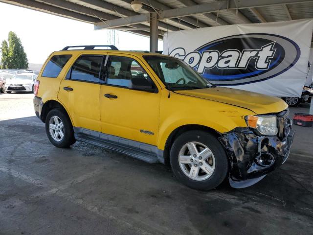 1FMCU4K37BKB73968 - 2011 FORD ESCAPE HYBRID YELLOW photo 4