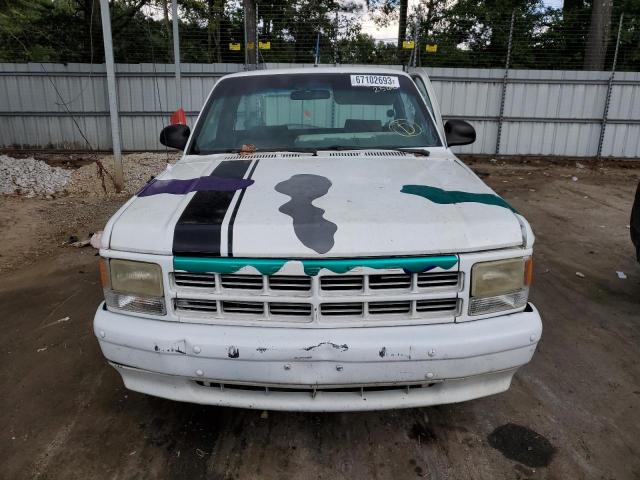 1B7FL26X1TS682560 - 1996 DODGE DAKOTA WHITE photo 5