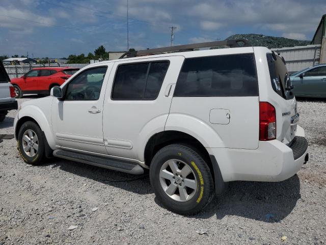 5N1AR18U28C635850 - 2008 NISSAN PATHFINDER S WHITE photo 2