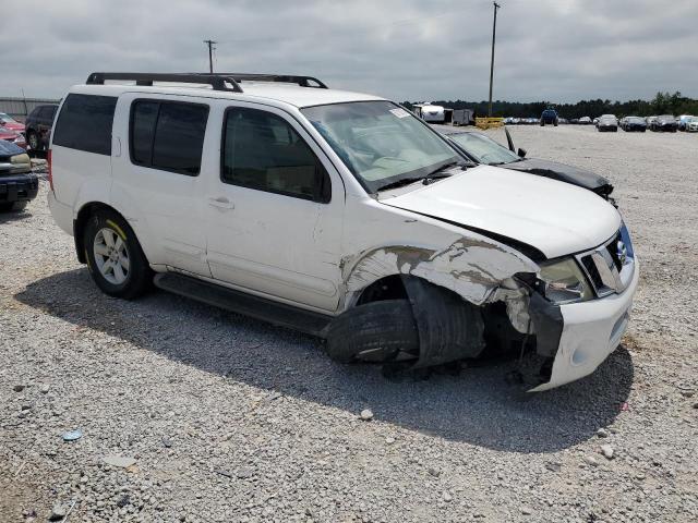 5N1AR18U28C635850 - 2008 NISSAN PATHFINDER S WHITE photo 4