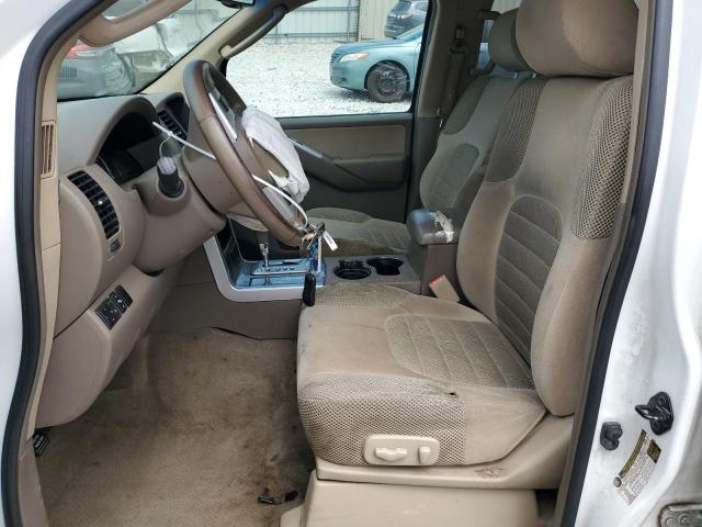 5N1AR18U28C635850 - 2008 NISSAN PATHFINDER S WHITE photo 7