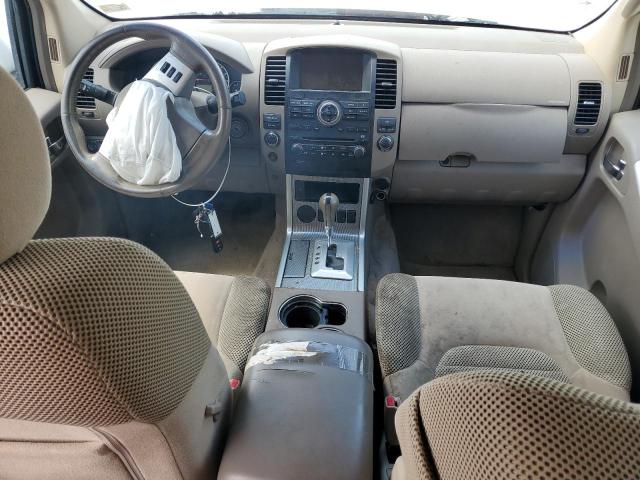 5N1AR18U28C635850 - 2008 NISSAN PATHFINDER S WHITE photo 8
