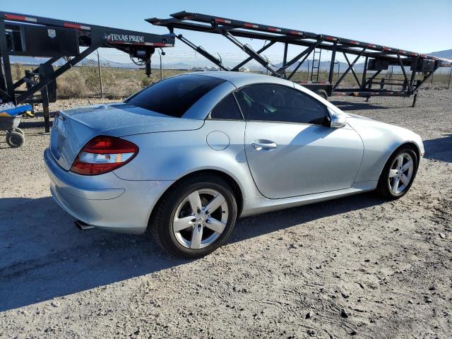 WDBWK54F97F147827 - 2007 MERCEDES-BENZ SLK 280 BLUE photo 3