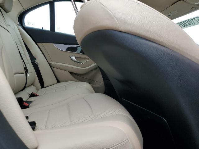 55SWF4KB3GU154548 - 2016 MERCEDES-BENZ C 300 4MATIC WHITE photo 10