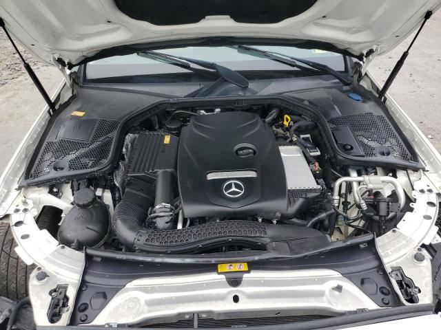 55SWF4KB3GU154548 - 2016 MERCEDES-BENZ C 300 4MATIC WHITE photo 11