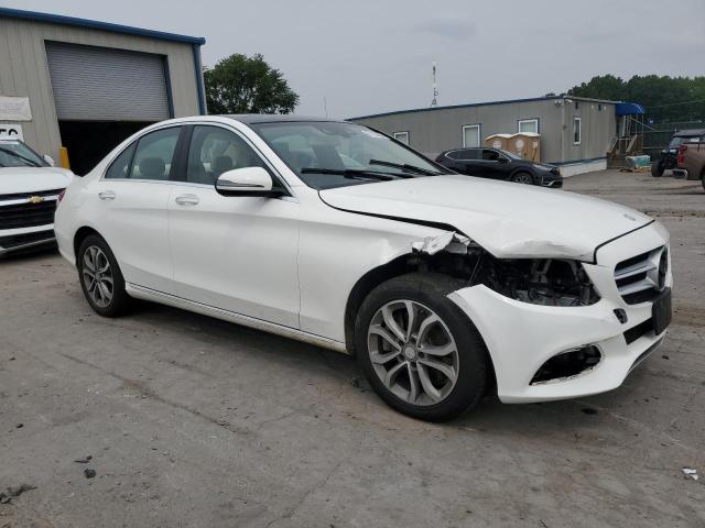 55SWF4KB3GU154548 - 2016 MERCEDES-BENZ C 300 4MATIC WHITE photo 4