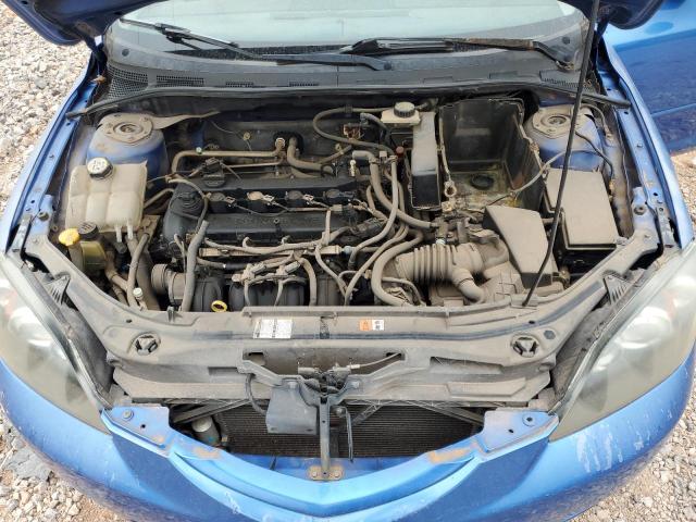 JM1BK343741156965 - 2004 MAZDA 3 HATCHBACK BLUE photo 11