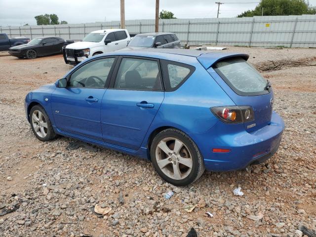 JM1BK343741156965 - 2004 MAZDA 3 HATCHBACK BLUE photo 2