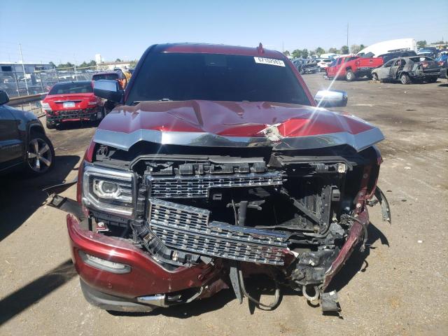 3GTU2PEJ1HG292187 - 2017 GMC SIERRA K1500 DENALI BURGUNDY photo 5