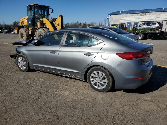 KMHD74LF3JU574361 - 2018 HYUNDAI ELANTRA SE SILVER photo 2