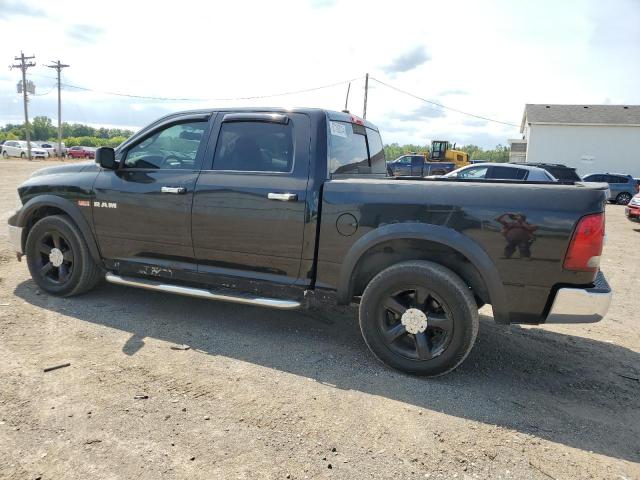 1D7RV1CT8AS263207 - 2010 DODGE RAM 1500 BLACK photo 2