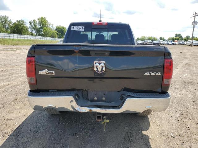 1D7RV1CT8AS263207 - 2010 DODGE RAM 1500 BLACK photo 6