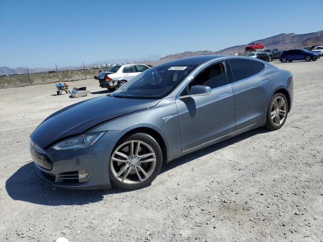 5YJSA1CG6DFP21001 - 2013 TESLA MODEL S Սև լուսանկար 1