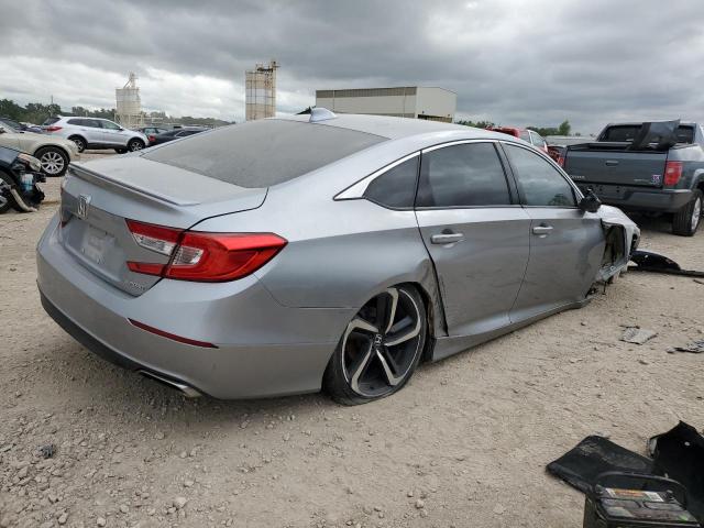 1HGCV1F36KA133382 - 2019 HONDA ACCORD SPORT فضي صورة 3