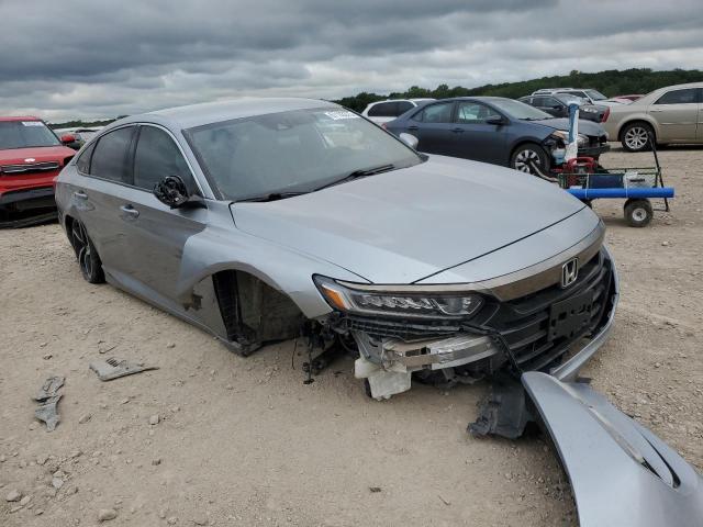 1HGCV1F36KA133382 - 2019 HONDA ACCORD SPORT فضي صورة 4