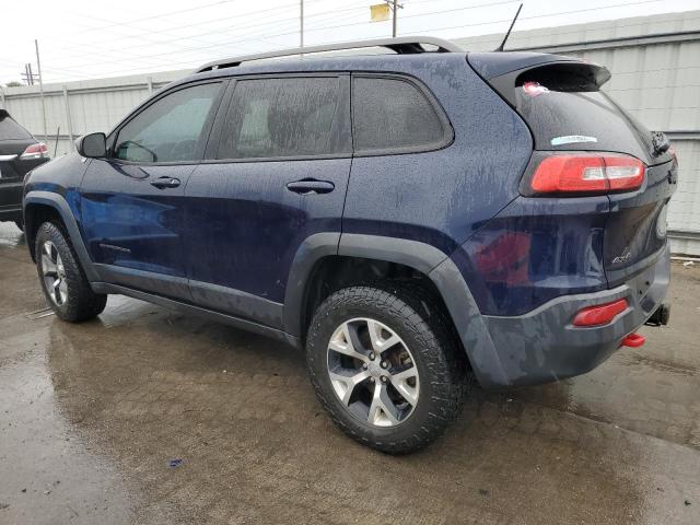 1C4PJMBS1FW606933 - 2015 JEEP CHEROKEE TRAILHAWK 蓝色 照片 2