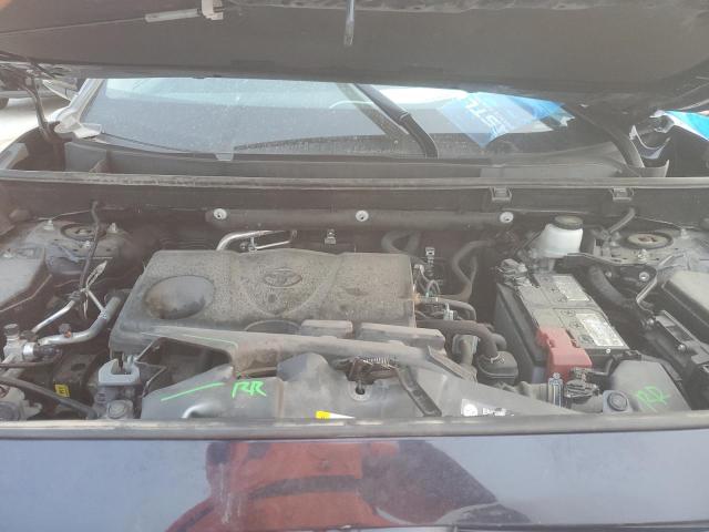 2T3P1RFV1MW187933 - 2021 TOYOTA RAV4 XLE BLUE photo 12