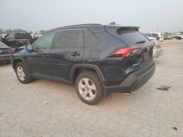 2T3P1RFV1MW187933 - 2021 TOYOTA RAV4 XLE BLUE photo 2