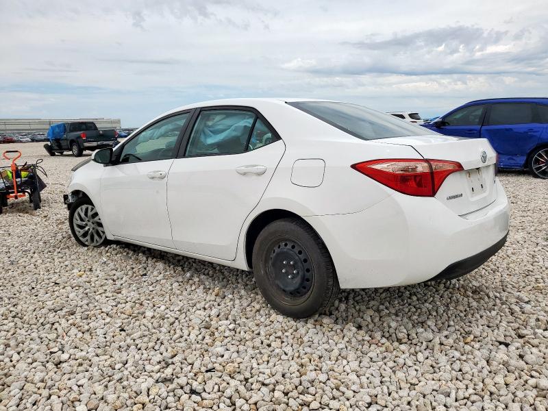 2T1BURHE7JC005222 - 2018 TOYOTA COROLLA L 白色 照片 2