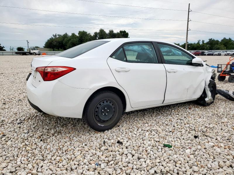 2T1BURHE7JC005222 - 2018 TOYOTA COROLLA L 白色 照片 3